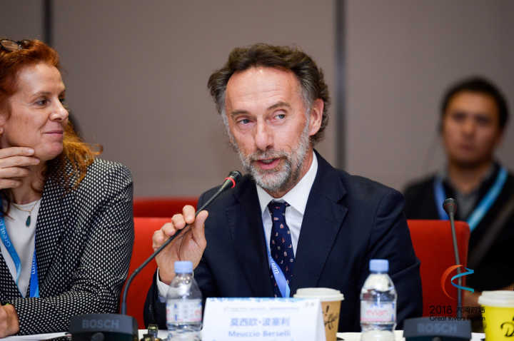 Meuccio Berselli e Beatrice Bertolo al Great Rivers Forum 2018