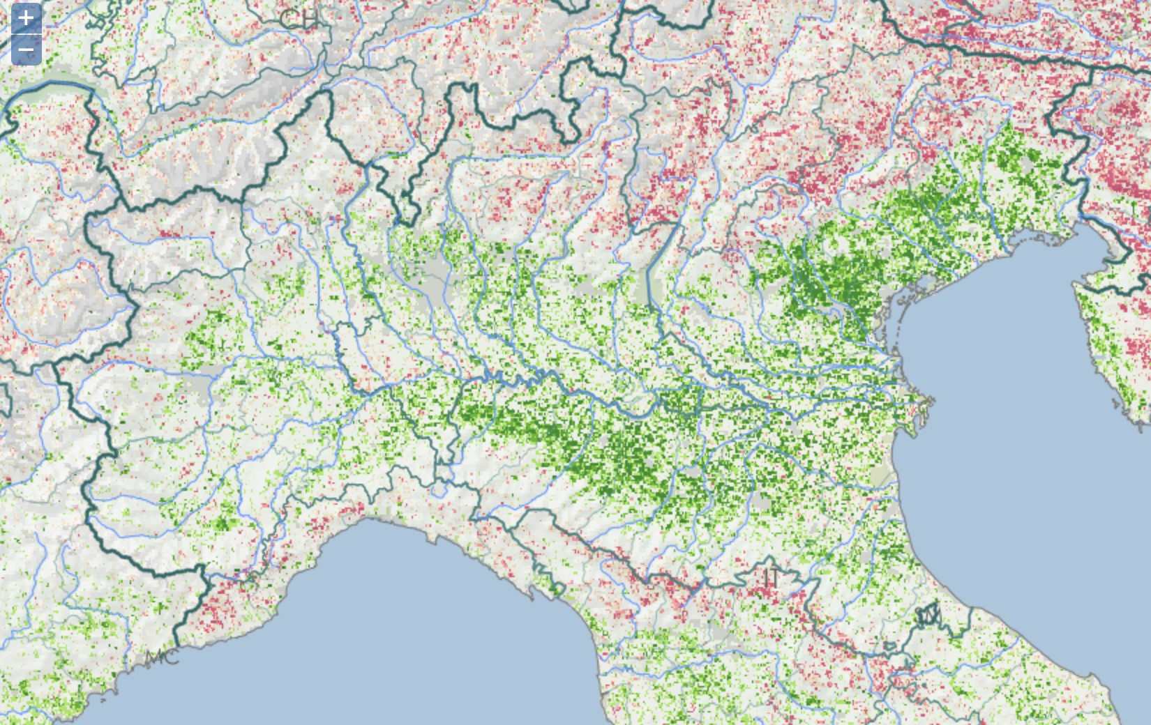 Carta_02_-_Stato_vegetazione_-_Pianura_Padana