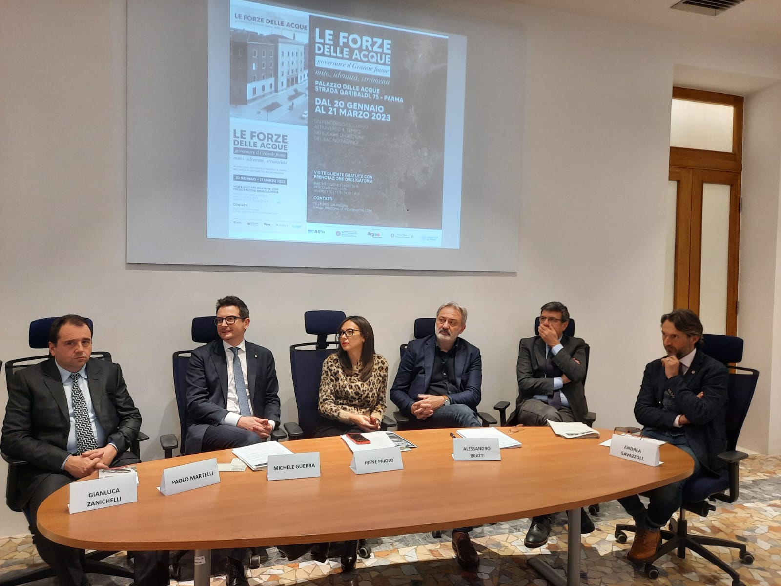 Foto AIPo   Inaugurazione mostra fiume Po