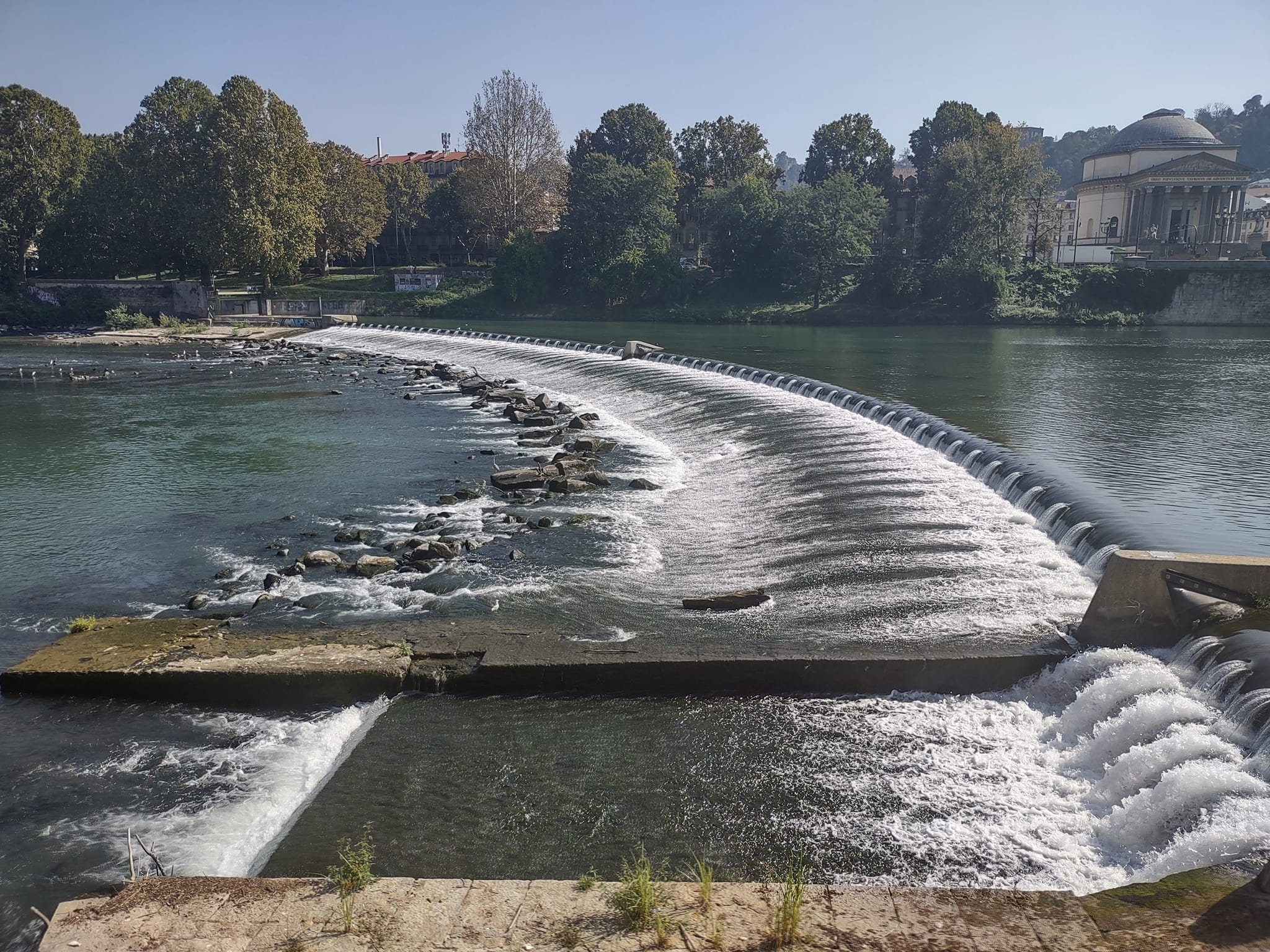 Fiume Po   Briglia Torino